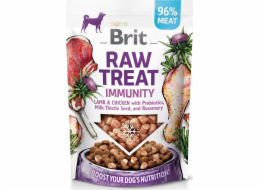 BRIT Raw Treat Immunity Jehněčí & Kuře – pamlsek pro psy – 40 g