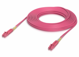 Ubiquiti OM4 Duplex LC UPC Fiber Patch Cable 15m - Multi-mode patch kabel, duplex LC, délka 15m