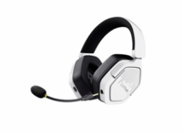 TRUST Herní sluchátka GXT 493W Carus, Bluetooth, 2.4GHz, bílá