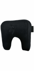 AROZZI Neck Pillow Velvet Black/ ergonomický polštář pod hlavu a krk/ sametově černý