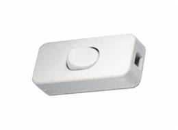 Vypínač&nbsp;mezišňůrový&nbsp;250V/2A&nbsp;bílý&nbsp;HADEX