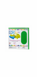 L-W Toys Velká podložka na stavění 50x50 bodů zelená