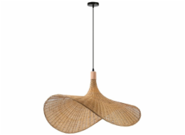 IMMAX BOHO SOMBRERO designové závěsné svítidlo D80cm, E27, přírodní ratan