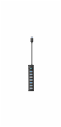 Orico PW7U USB to 7x USB 3.0 Hub Adapter (black)