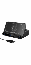 Blitzwolf BW-S27 160W, 2xUSB-A, 4xUSB-C, 15W wireless charger (black)