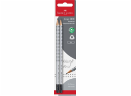 Bleistift Grip 2001 mit Radierer, Set