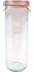 WECK Zylinderform-Glas 1040ml 6er Pack