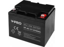 Volt VOLT BATERIE AGM VPRO 12V 40Ah VRLA BEZÚDRŽBOVÁ