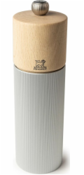 Peugeot Line wood/aluminium pepper mill 18 cm natural