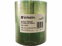 Verbatim CD-R Verbatim 700 MB 52x termální tisk bez ID značky (zabalení 100)
