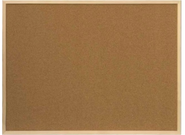 MemoBe korková deska 90x120cm MEMOBE MTC120090.00.01.05 dřevěný rám