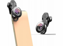 Objektiv Apexel Fisheye 195° HD pro telefon / smartphone / Apl-hb195 Fisheye