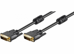 Goobay DVI-D - DVI-D kabel 15m černý (93951)
