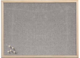 Informační tabule Zeller, 40 x 60 cm, len, ZELLER