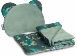 SET KOČÁRKU Sensillo VELVET PARADISE EMERALD SET