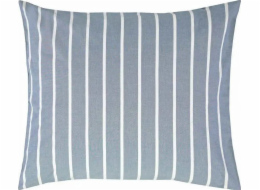 Esprit Blue pruhovaný bavlněný povlak na polštář, dekorativní povlak na polštář, dekorativní povlečení, Esprit, 60 x 70 cm