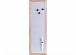 Zeller Magnetická tabule s popisovačem, 20 x 60 cm