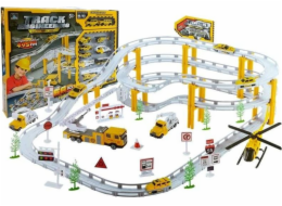 Lean Sport Car Track Rail Racing Metal Cars 12 km/h (1472)