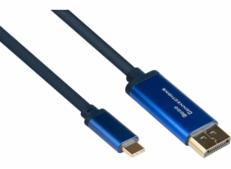 Alcasa AV adaptér Alcasa 4812-CSF015B Kabelový adaptér 1,5 m USB Type-C DisplayPort modrý