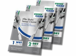 Zelené Clean Non Full Frame Špachtle s následným otřesem - 4 sady