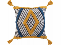 Design interiéru Dekorativní polštářek se střapci TERANGA, 40 x 40 cm