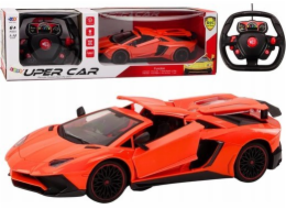 LeanToys dálkově ovládané RC sportovní auto 1:12 otevírací dveře oranžová