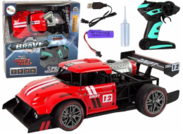 Dálkové ovládání LeanToys Car Sports R/C 1:16 Red Water Steam
