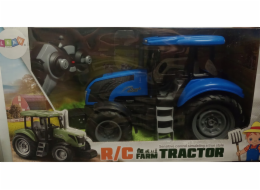 LeanToys dálkově ovládaný traktor RC 2.4G zní modře