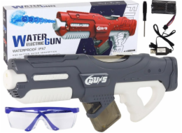 Sklenice LeanToys Velká vodní pistole šedá 750 ml