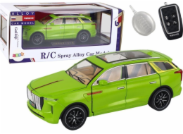 LeanToys Aluminium RC Car Model 1:24 C Barva Zelená