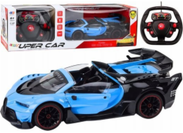 LeanToys sportovní auto na dálkové ovládání RC 1:12 otevírací dveře modré
