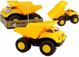 LeanToys Žlutý sklápěč Stavební vozidlo Nákladní přívěs Velké auto
