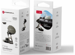 ForCell FORCELL F-Grip IronSecure držák do auta na čelní sklo/palubní desku magnetický černý