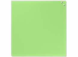 NAGA Skleněná magnetická tabule světle zelená 45x45 cm (10750)