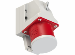 PCE Plug přijímač (pevný) s klapkou 32A 400V 3P+Z+N IP44
