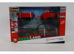 Dárková sada traktoru Bburago Massey Ferguson 8740S BBURAGO