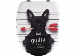 Wenko bidetové sedátko GUILTY DOG WC sedátko - Duroplast, soft-close, WENKO
