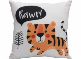 Home Styling Collection RAWR Povlak na polštář do dětského pokoje, 45 x 40 cm