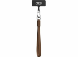 Audi Audi univerzální šňůrka na telefon 28cm 10mm Kůže hnědá AU-HSLSL-GT/D1-BN