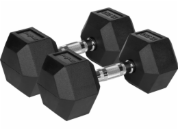 Rebelské litinové činky 2 x 12,5 kg