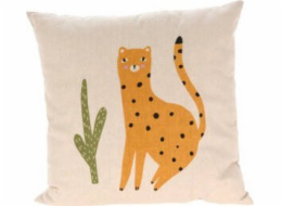 Home Styling Collection Dětský polštář SAFARI, 40 x 40 cm