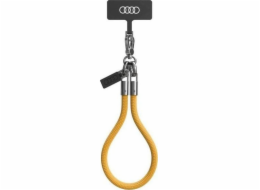 JetWorld Audi univerzální šňůrka na telefon 28cm 8mm žlutá/žlutá AU-HSL8-R8/D1-YW