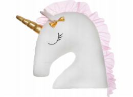 Polštář Atmosphera Unicorn, bílý, 60 x 46 cm