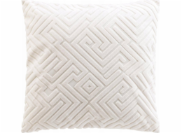 Douceur d`Interieur Dekorativní polštář s reliéfním vzorem, 45 x 45 cm