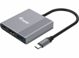 AV Adapter Equip Equip Dock USB-C -> HDMI, USB3.0, 100WPD 4K60Hz 0,15m gr