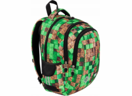 MAJEWSKI 3-komorový batoh ST.RIGHT BP-26 Pixel Cubes
