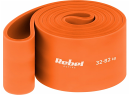 Rebel Latexový posilovací pás - Power Band PL-7, oranžový 32-82 kg REBEL ACTIVE