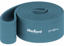 Rebel Latexový posilovací pás - Power Band PL-6, modrý 27-68 kg REBEL ACTIVE