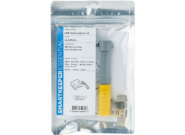 Smartkeeper SmartKeeper Basic USB-A Port Blocker žlutý 6 kusů.+klíč