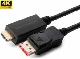 MicroConnect kabel Microconnect MC-DP-HDMI-10004K kabel DisplayPort 10m černý